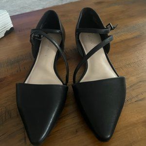 Katie and Kelly Ballet Flats, Black - Size 9